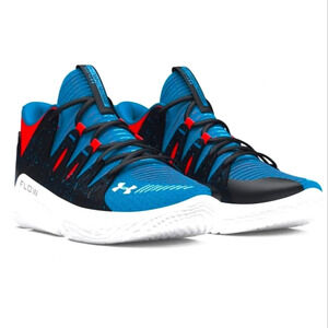 Under Armour teal blue Flow Breakthru 4 Basketball Shoes Size 15.5